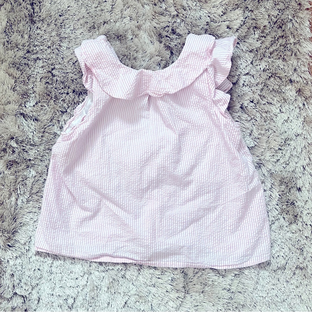 Cutting Crew Infants 6-7 Pink Striped Dress